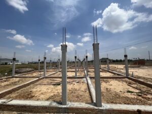 カンボジアの投資用賃貸住宅建設